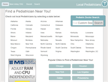 Tablet Screenshot of pennsylvania.localpediatrics.com