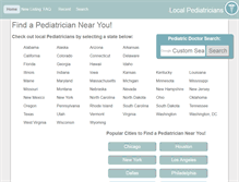 Tablet Screenshot of louisiana.localpediatrics.com